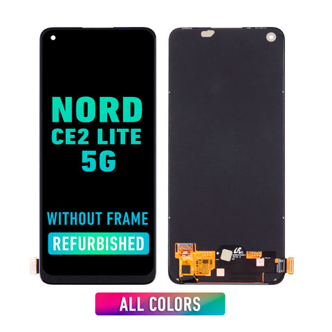 OnePlus Nord CE 2 Lite 5G LCD Screen Assembly Replacement Without Frame (Refurbished) (All Colors)