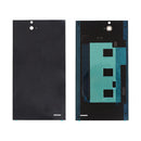 ZTE Grand X Max+ (Z987 / Z787) Play Back Cover Glass Replacement (No Logo) (Black)