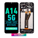 Samsung Galaxy A14 5G (A146B / 2023) LCD Screen Assembly Replacement With Frame (Refurbished) (All Colors)