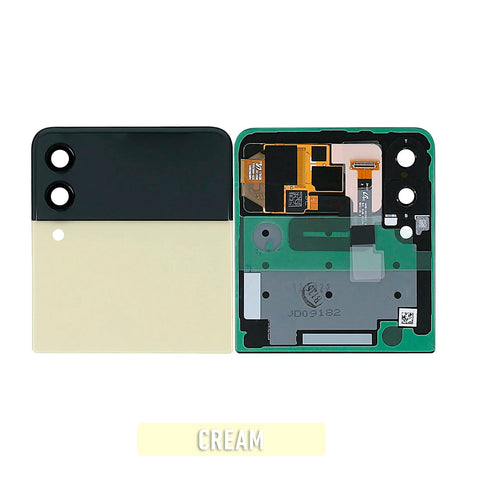 Samsung Galaxy Z Flip 3 5G OLED Outer Screen Assembly Replacement (US & International) (Pull) (FAIR) (Cream)