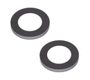 iPhone 14 / 14 Plus/ 15 / 15 plus / 16 / 16 Plus Back Camera Lens Glass With Adhesive Replacement (Glass Only) (2 Psc Set)