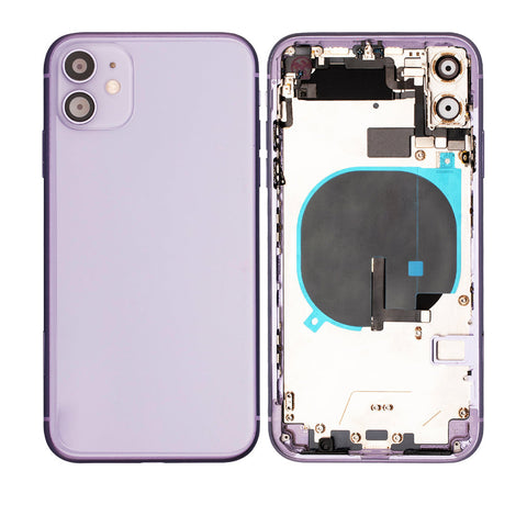 iPhone 11 Housing & Back Cover Glass With Small Parts (Pull Excellent) (All Colors)