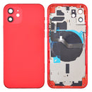 iPhone 12 Housing & Back Cover Glass With Small Parts (Pull Fair) (All Colors)