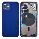iPhone 12 Housing & Back Cover Glass With Small Parts (Pull Good) (All Colors)