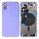 iPhone 12 Housing & Back Cover Glass With Small Parts (Pull Excellent) (All Colors)
