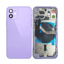 iPhone 12 Mini Housing & Back Cover Glass With Small Parts (Pull Excellent) (All Colors)