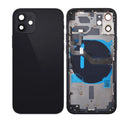 iPhone 12 Mini Housing & Back Cover Glass With Small Parts (Pull Good) (All Colors)