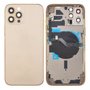 iPhone 12 Pro Max Housing & Back Cover Glass With Small Parts (Pull Good) (All Colors)