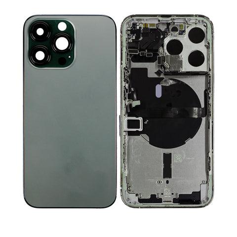 iPhone 13 Pro Max Housing & Back Cover Glass With Small Parts (Pull Good) (All Colors)