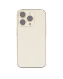 iPhone 14 Pro Housing & Back Cover Glass With Small Parts (US Version) (Sim Tray) (Pull Excellent) (All Colors)