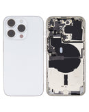iPhone 14 Pro Housing & Back Cover Glass With Small Parts (US Version) (Sim Tray) (Pull Good) (All Colors)