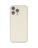 iPhone 14 Pro Max Housing & Back Cover Glass With Small Parts (US Version) (Sim Tray) (Pull Good) (All Colors)