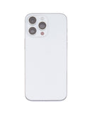 iPhone 14 Pro Max Housing & Back Cover Glass With Small Parts (US Version) (Sim Tray) (No Logo) (All Colors)