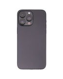 iPhone 14 Pro Max Housing & Back Cover Glass With Small Parts (US Version) (Sim Tray) (Pull Good) (All Colors)