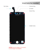 iPhone 6 LCD Screen Replacement (With Steel Plate) (Premium Plus | IQ7) (White)