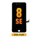 iPhone 8 / SE 2020 / SE 2022 LCD Screen Replacement (With Steel Plate)  (Premium Plus | IQ7) (Black)