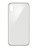 iPhone X Bigger Camera Hole Back Cover Glass (No Logo) (All Colors)
