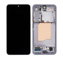 Samsung Galaxy S25 5G OLED Screen Assembly Replacement With Frame (Refurbished) (Icy Blue)