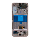 Samsung Galaxy S22 5G OLED Screen Assembly Replacement With Frame (Refurbished) (Pink)