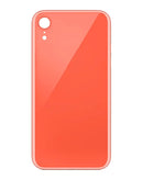 iPhone XR Bigger Camera Hole Back Cover Glass (No Logo) (All Colors)
