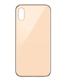 iPhone XS Bigger Camera Hole Back Cover Glass (No Logo) (All Colors)