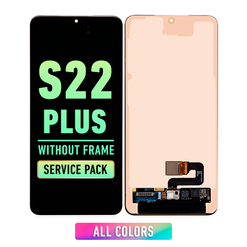 Samsung Galaxy S22 Plus OLED Screen Assembly Replacement Without Frame (Service Pack) (All Colors)