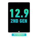 iPad Pro 12.9 (2nd gen) LCD Screen Assembly Replacement With Digitizer & Daughter Board Flex Pre-Installed (Refurbished Premium) (Black)
