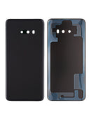 LG G8X ThinQ Battery Back Cover Glass Glass Replacement (Aurora Black)