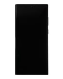 Samsung Galaxy S22 Ultra OLED Screen Assembly Replacement With Frame (Refurbished) (Phantom Black)