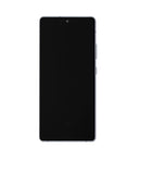 Samsung Galaxy A71 5G (A716 / 2019) OLED Screen Assembly Replacement With Frame (Refurbished) (Prism Cube Sliver)