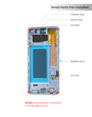 Samsung Galaxy S10 OLED Screen Assembly Replacement With Frame (Refurbished) (Flamingo Pink)