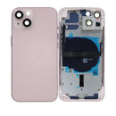 iPhone 13 Housing & Back Cover Glass With Small Parts (No Logo) (All Colors)
